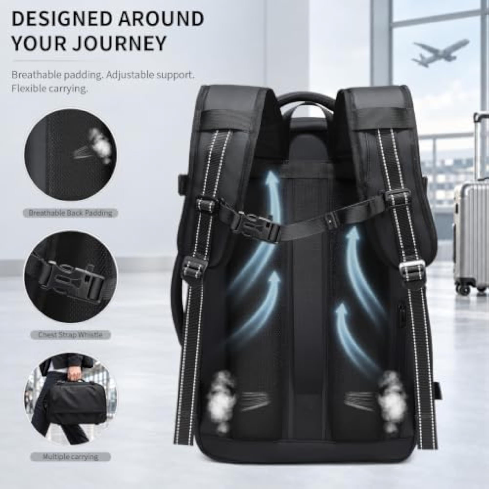 Backpack with Vacuum Compression